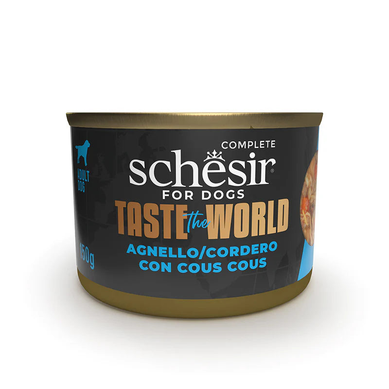 Schesir Cane Agnello E Cous Cous Lattina 150 Gr 8x
