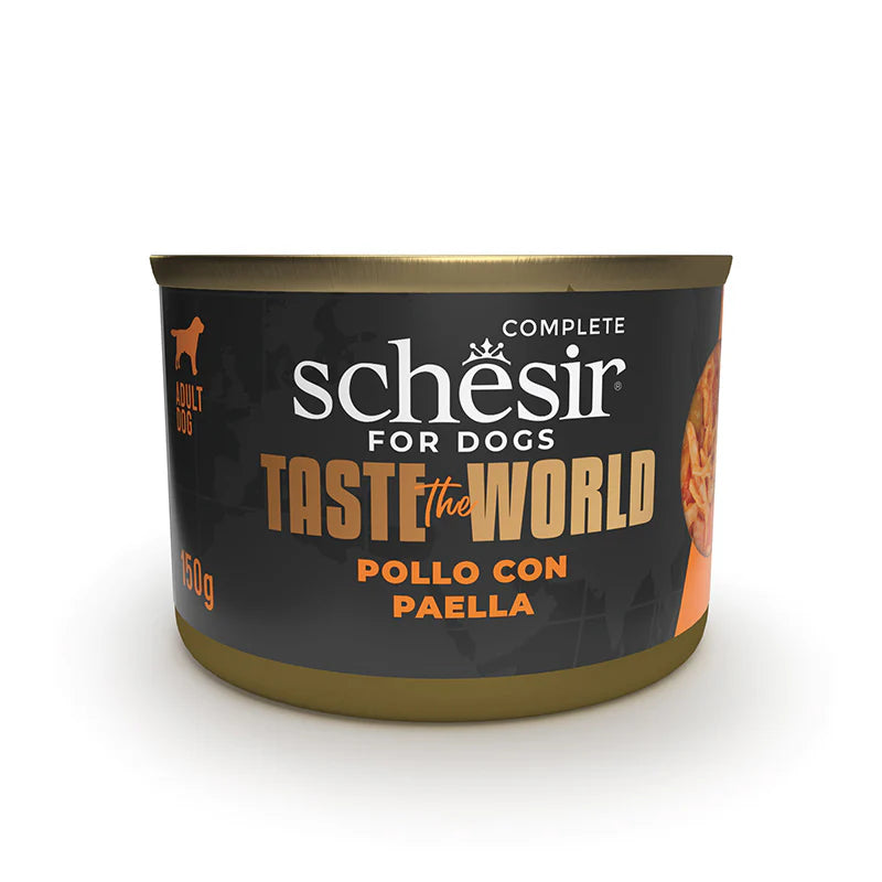 Schesir Cane Pollo E Paella Lattina 150 Gr 8x