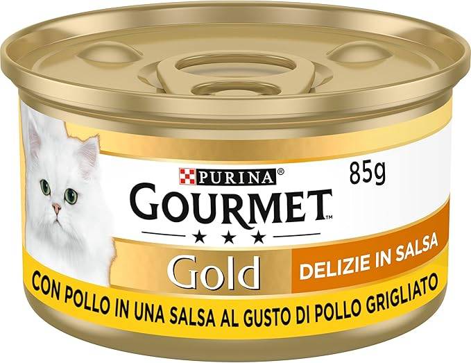 Gourmet Gold Delizie In Salsa Pollo 85 Gr 24x