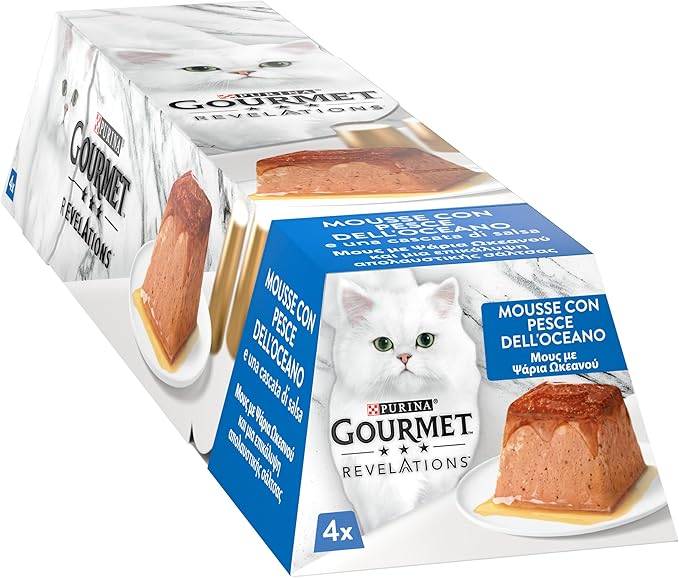 Gourmet Revelation Mousse Pesce Dell'oceano 4 X 57 Gr 6x