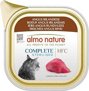 Hfc Gatto Complete Sterilizzato Angus Irlandese Vaschetta 85 Gr 17x