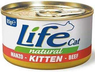 Life Natural Gatto Kitten Manzo Lattina 85 Gr 24x