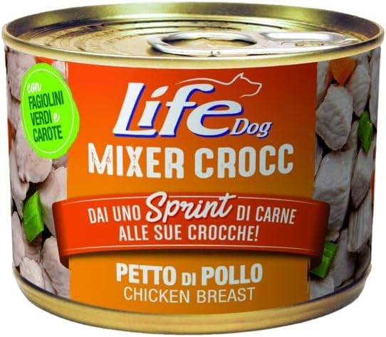 Life Cane Mixer Crocc Petto Di Pollo Lattina 150 Gr 24x