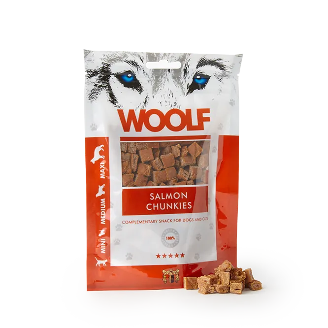 Woolf bocconcini di salmone 100 gr