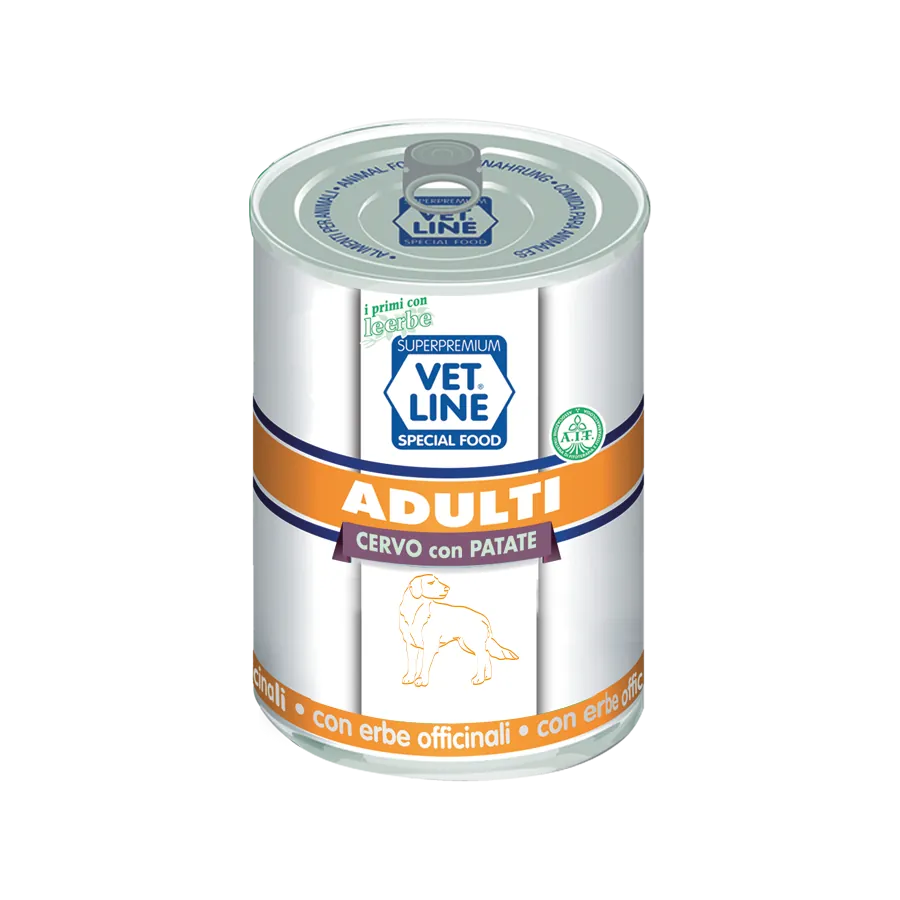 Vet line adult cervo 400 gr