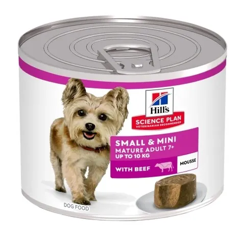 Hills cane mature small & mini mousse manzo 200 gr