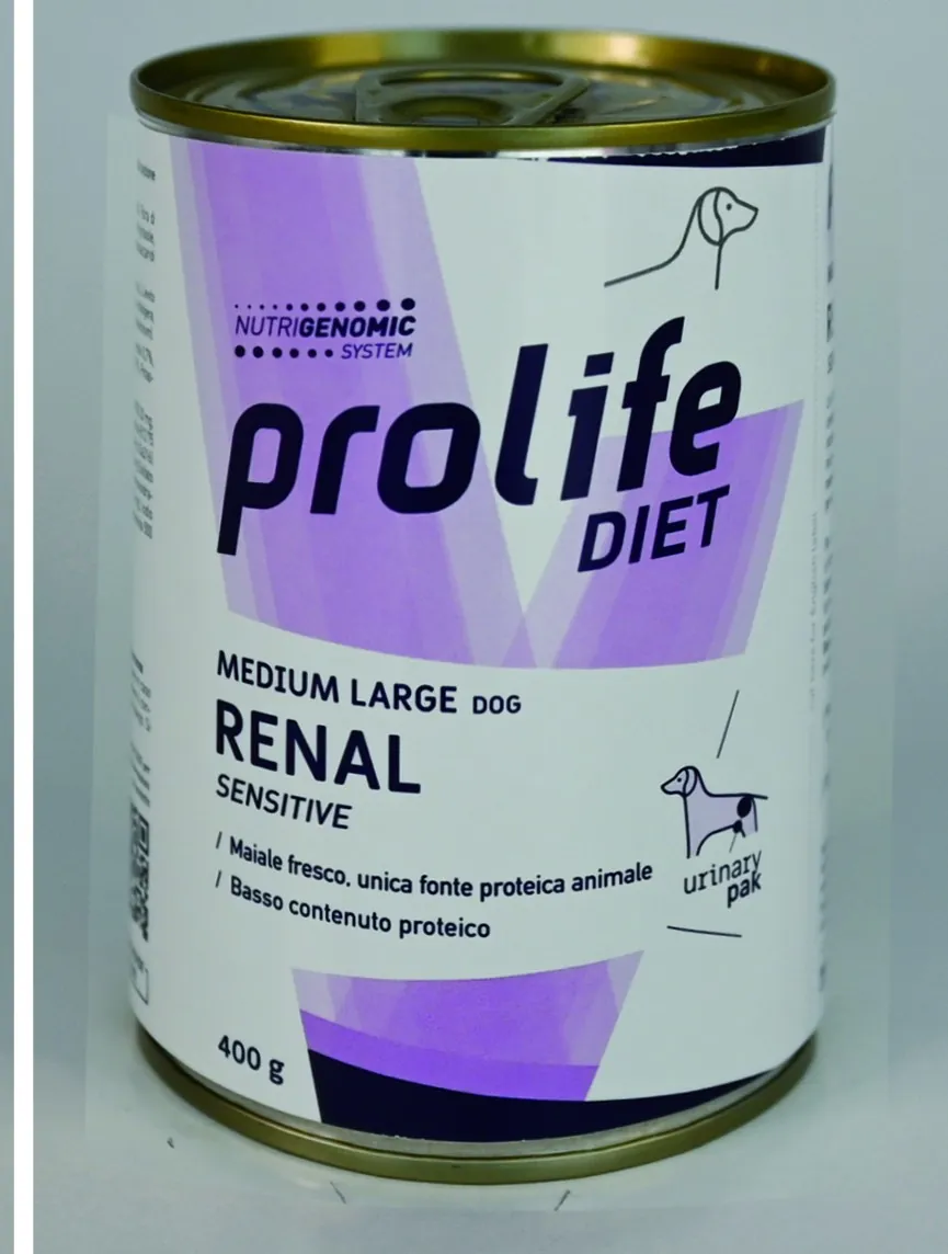 Prolife dog vet renal sensitive maiale lattina 400 gr