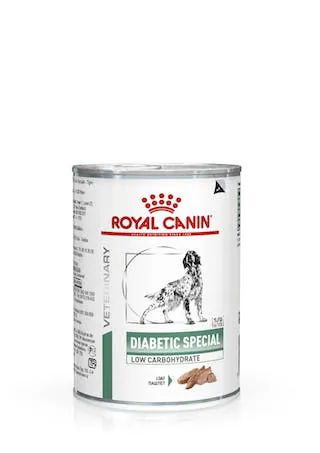 Royal dog diabetic low calorie lattina 410 gr
