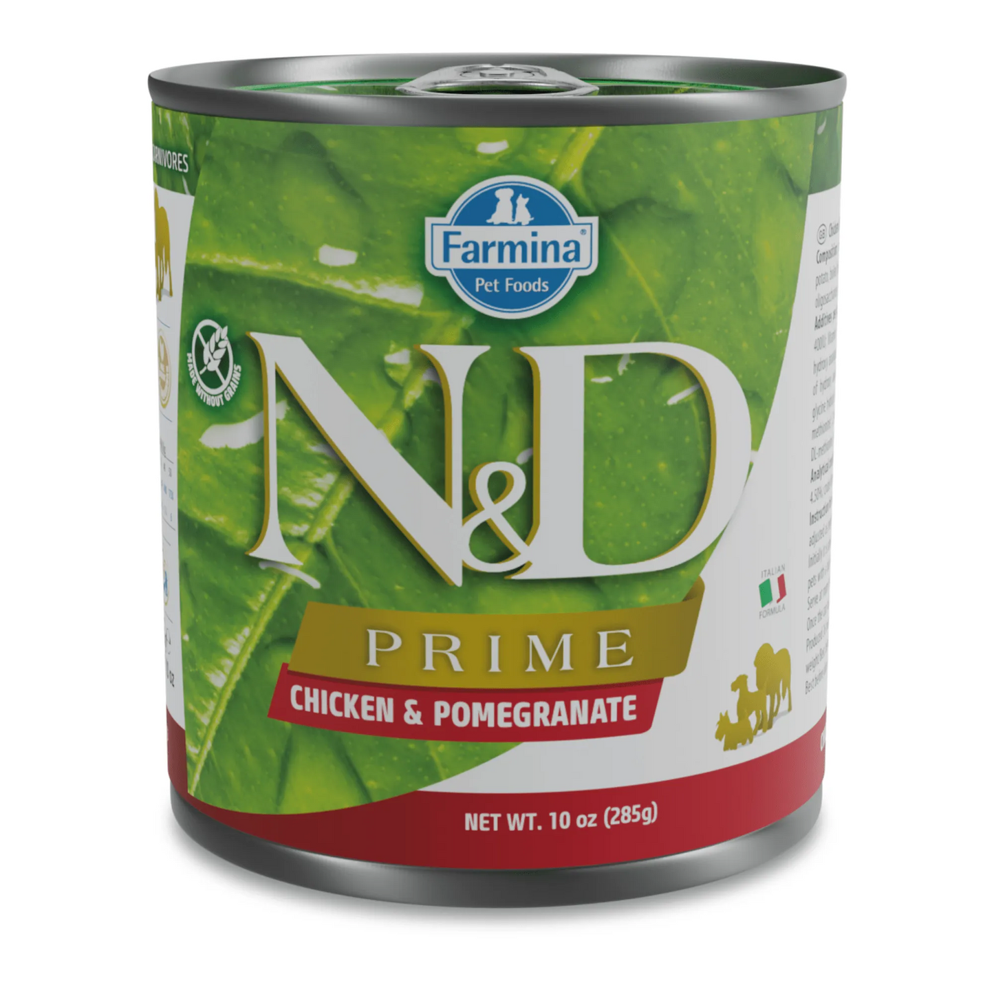 Nd dog prime pollo e melograno 285 gr