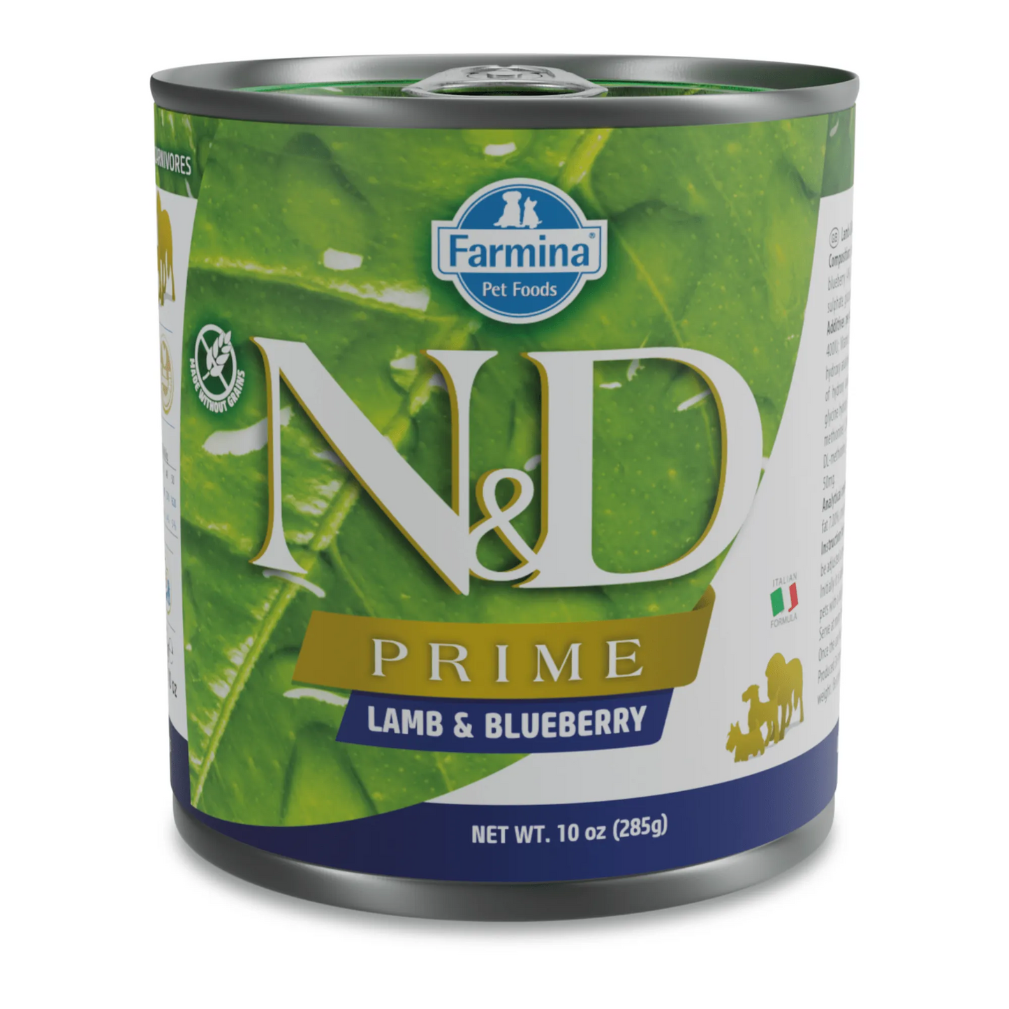 Nd dog prime agnello e mirtillo 285 gr