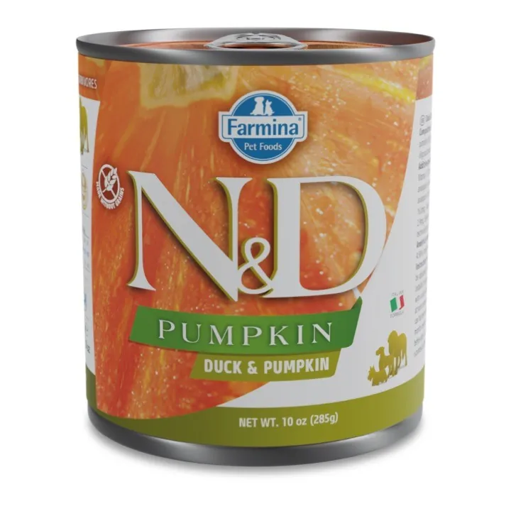 Nd dog zucca e anatra 285 gr