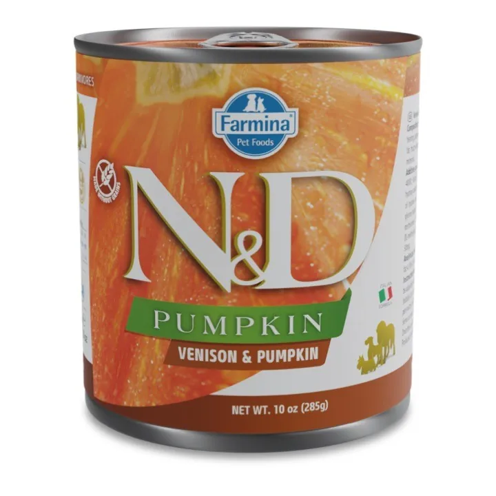 Nd dog zucca e cervo 285 gr
