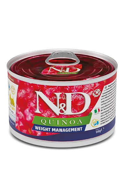 Nd dog quinoa weight management 140 gr
