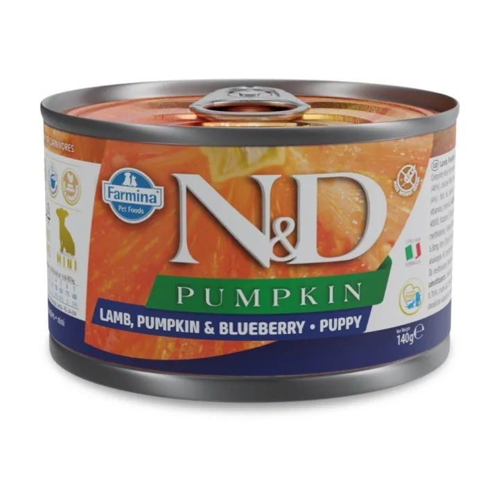 Nd dog zucca agnello e mirtillo puppy 140 gr