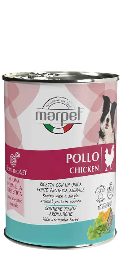 Aequilibria vet dog pollo 410 gr