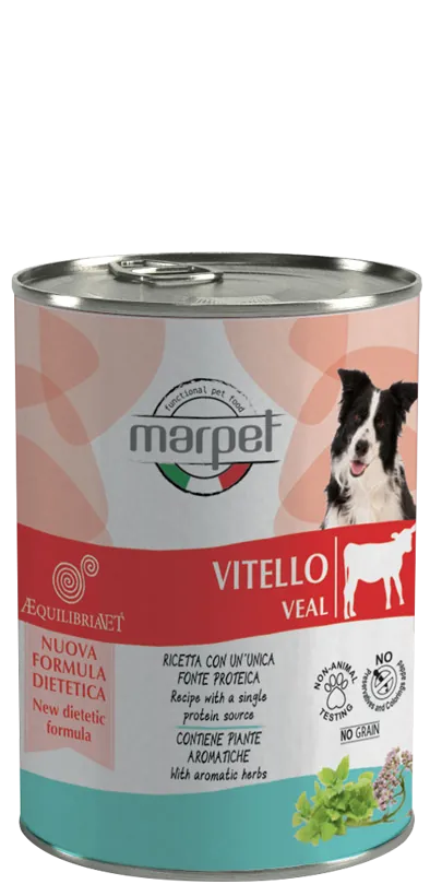 Aequilibria vet dog vitello 400 gr