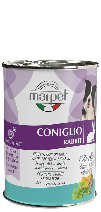 Aequilibria vet dog coniglio 410 gr