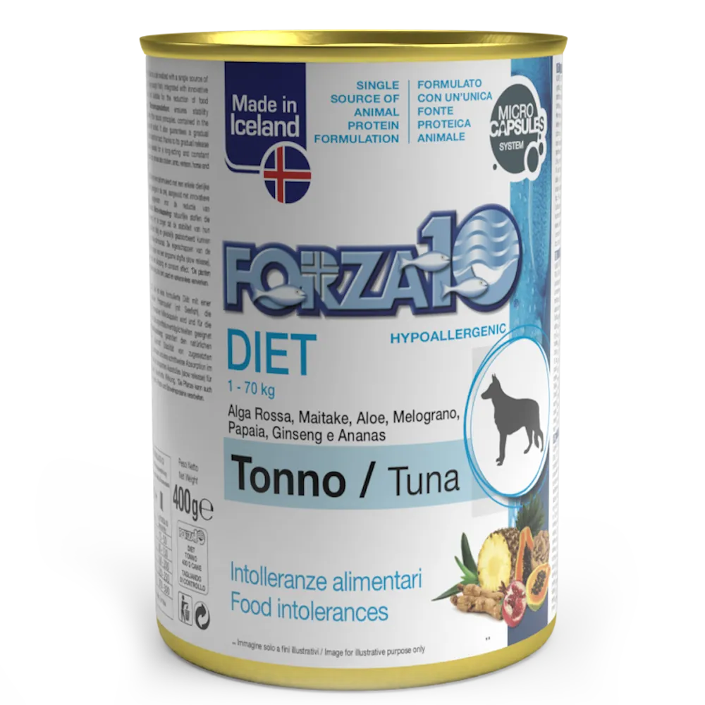 Forza 10 cane diet patè tonno lattina 400 gr
