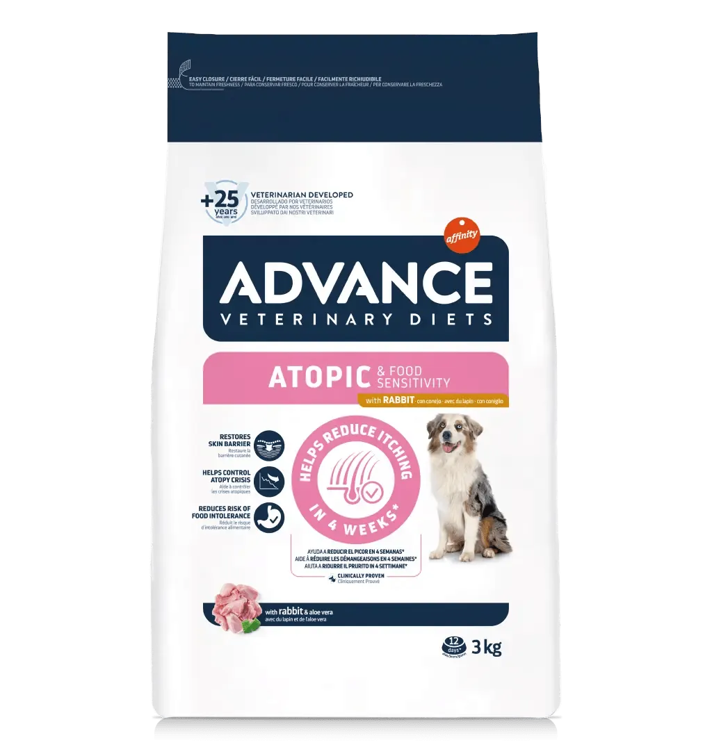 Advance dog atopic coniglio 3 kg