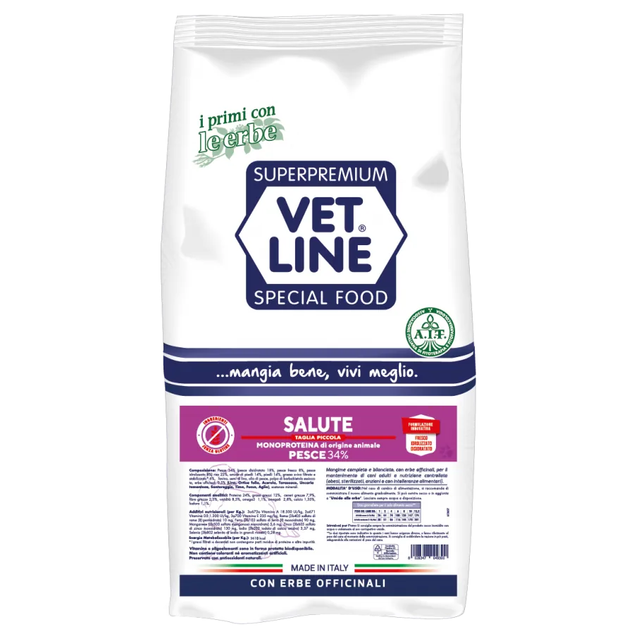 Vet line salute mini pesce 3 kg