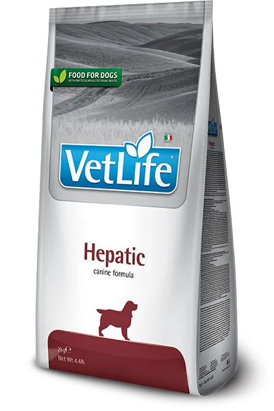 Vet life dog hepatic 12 kg