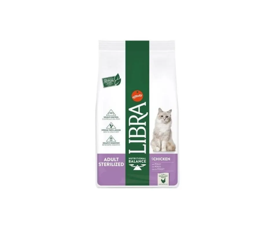 Libra cat sterilized pollo 3 kg