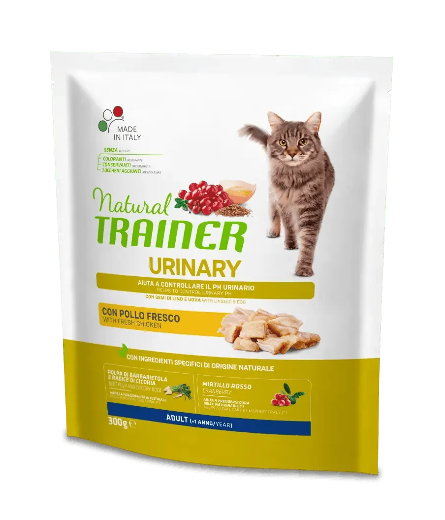 Trainer natural cat urinary pollo 300 gr