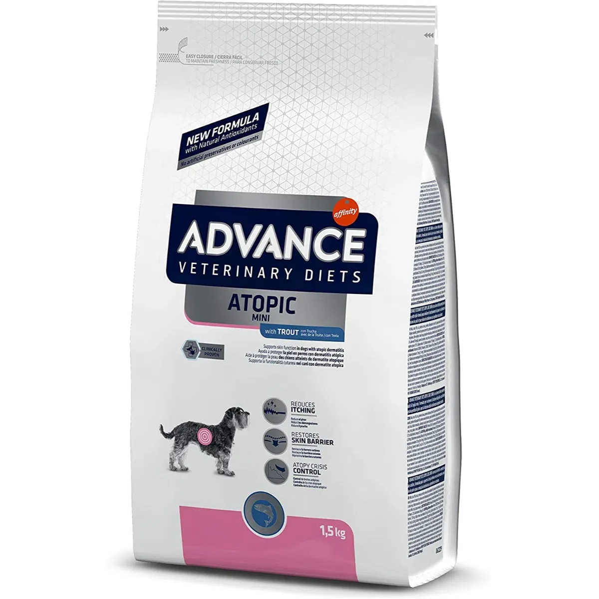 Advance dog atopic mini trota 1,5 kg