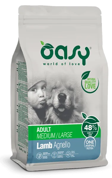 Oasy dog one adult agnello 12 kg