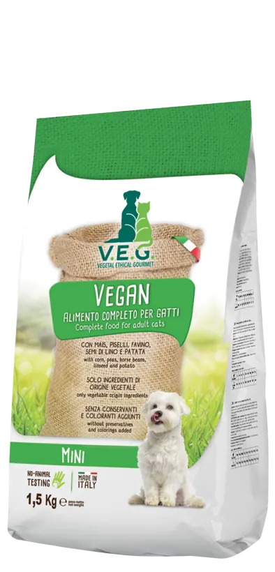 Aequilibria dog vegan adult mini 1,5 kg