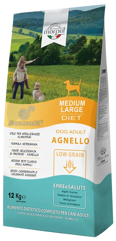 Aequilibria dog agnello adult medio 1,5 kg