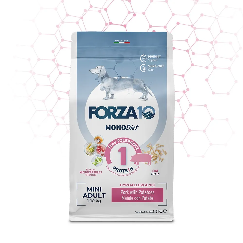 Forza 10 diet maiale e patate adult mini 1,5 kg