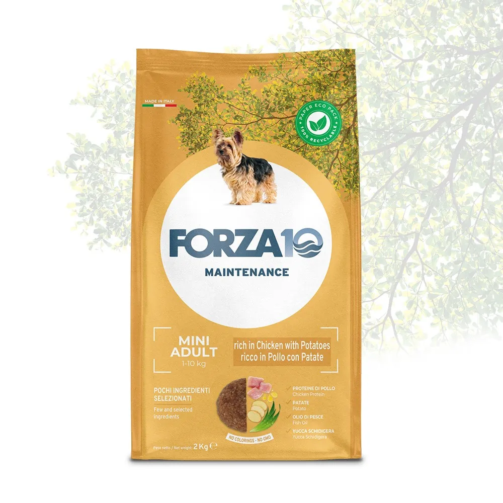Forza 10 pollo e patate adult mini 2 kg