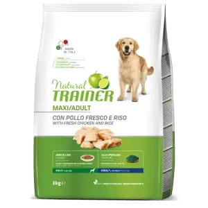 Trainer natural dog adult maxi pollo 12 kg