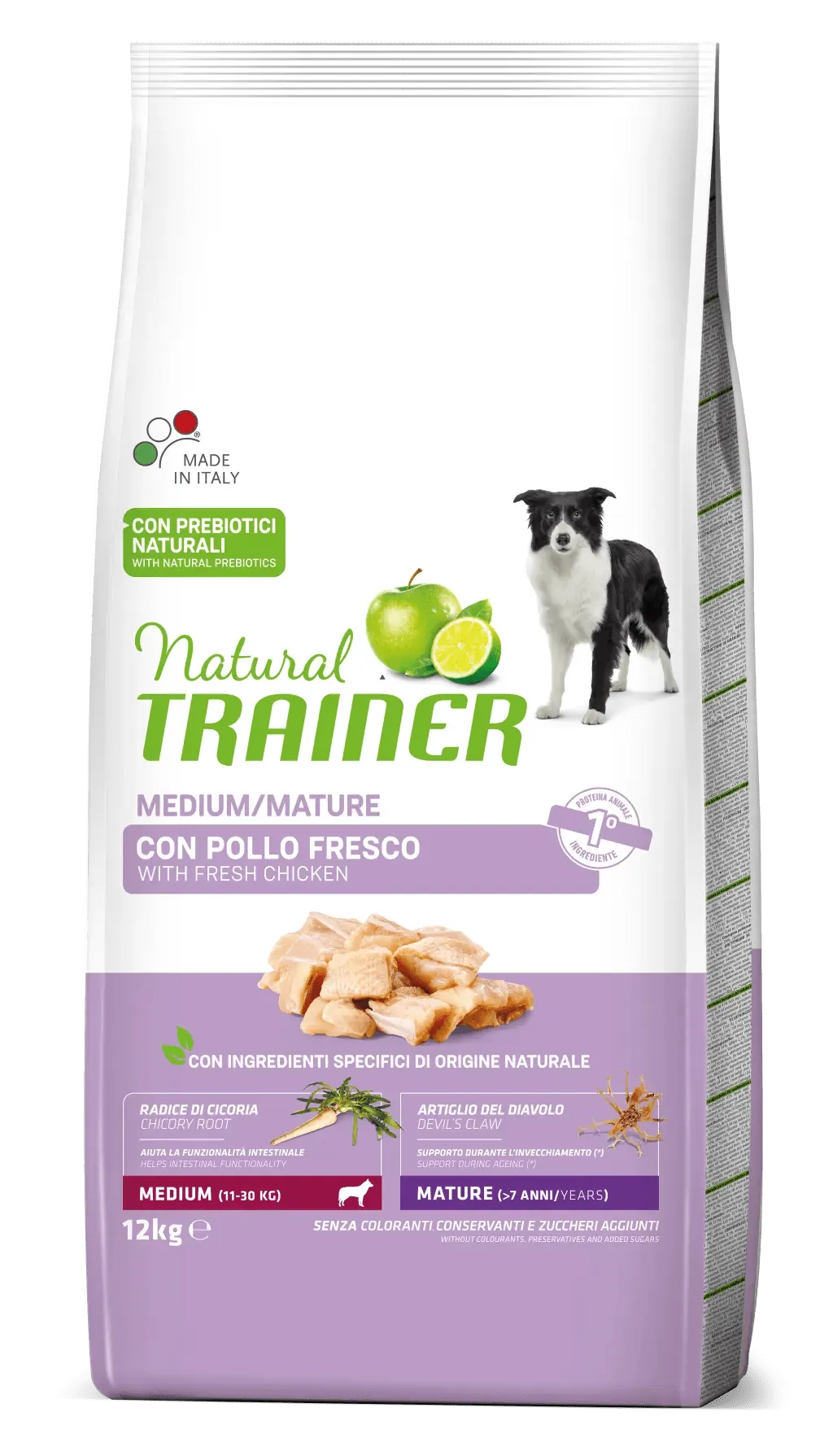 Trainer natural dog mature medium maxi 12 kg