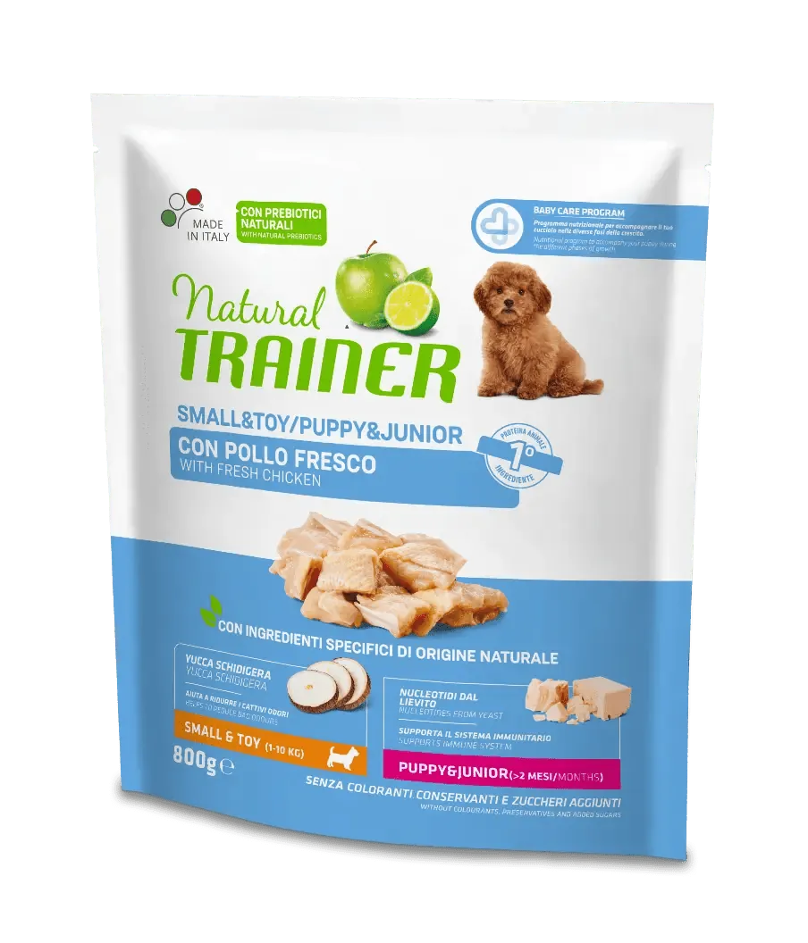Trainer natural dog puppy & junior mini 800 gr