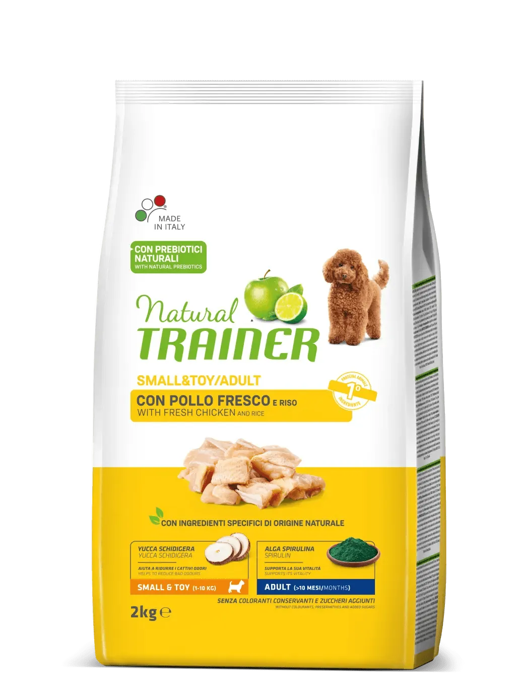 Trainer natural dog adult mini pollo e riso 2 kg
