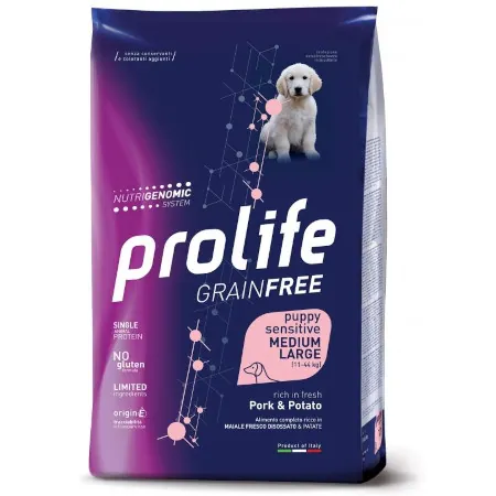 Prolife dog grain free puppy medium large maiale 2,5 kg