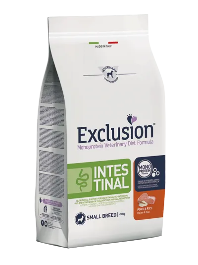 Exclusion dog intestinal small 7 kg