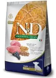 Nd dog low agnello e mirtillo puppy mini 800 gr