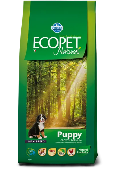 Ecopet natural puppy maxi 12 kg