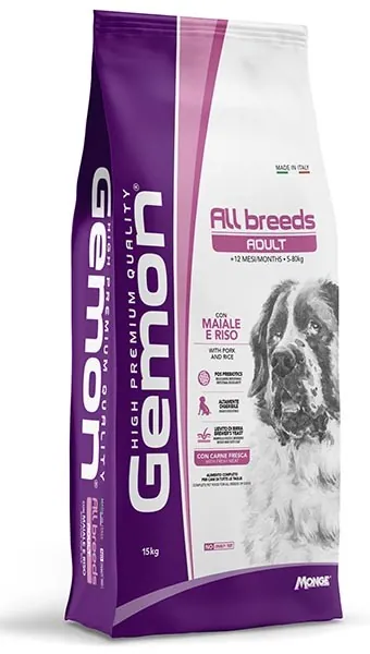 Gemon dog adult all breeds maiale 15 kg