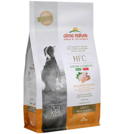 Hfc dog m-l adult pollo 1,2 kg