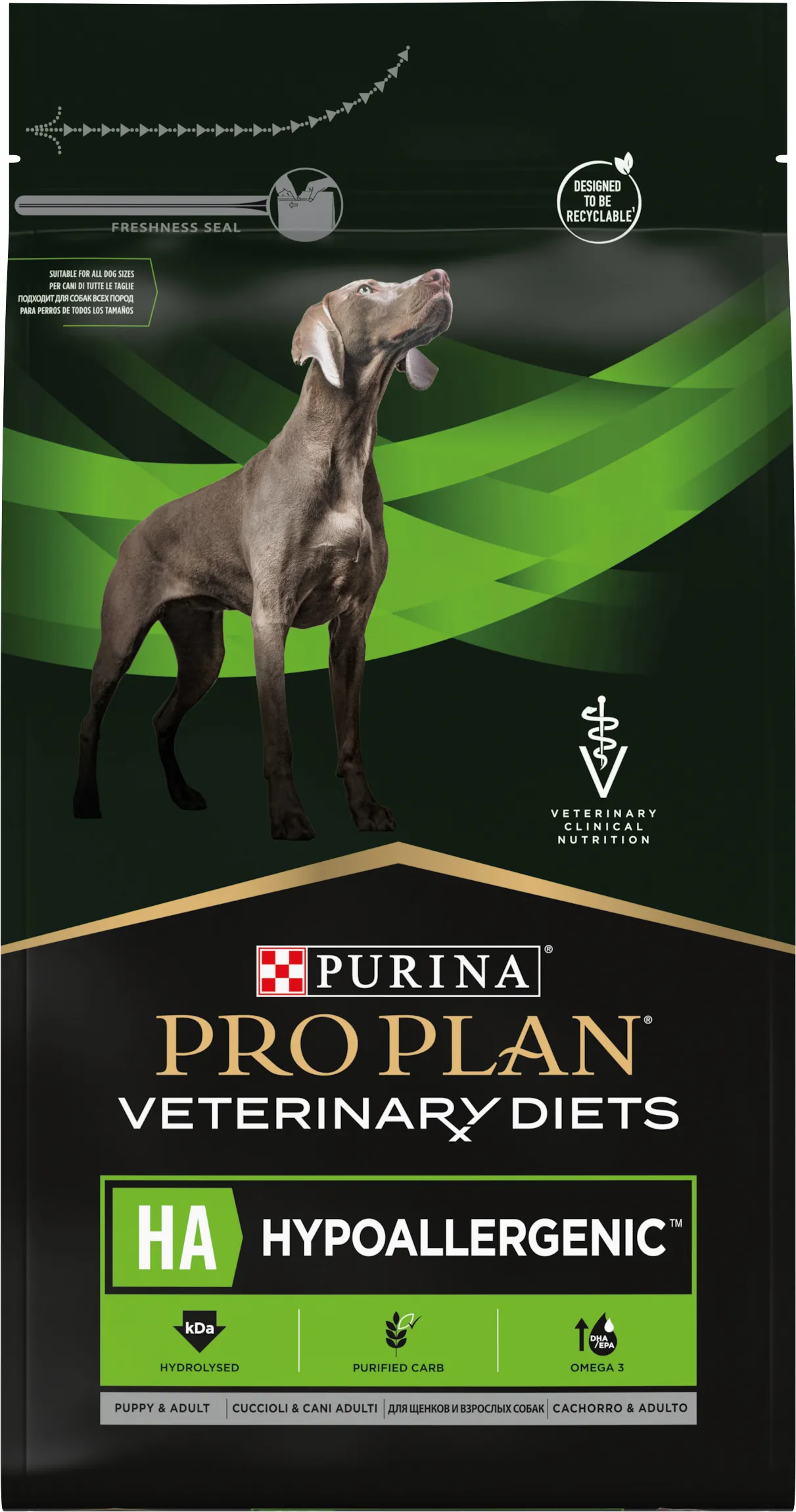 Pro plan dog diet ha hypoallergenic 3 kg