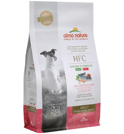 Hfc dog xs-s adult salmone 1,2 kg