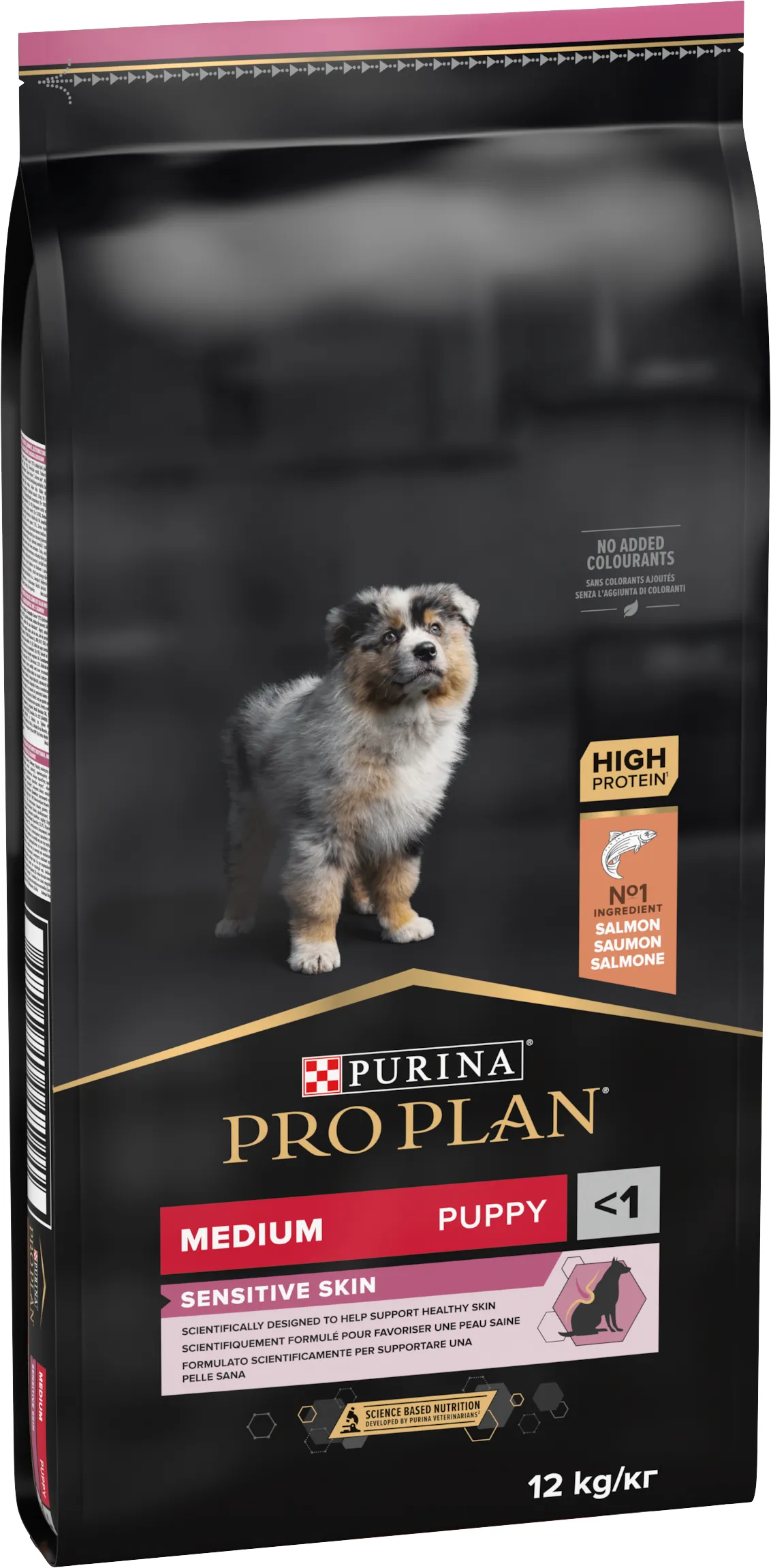 Pro plan dog puppy sensitive salmone 12 kg