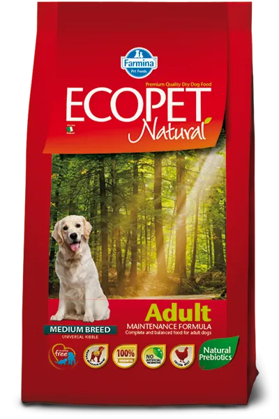 Ecopet natural adult medio 12 kg