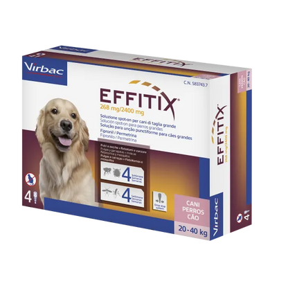 Effitix Large 20-40 Kg 4 Pipette