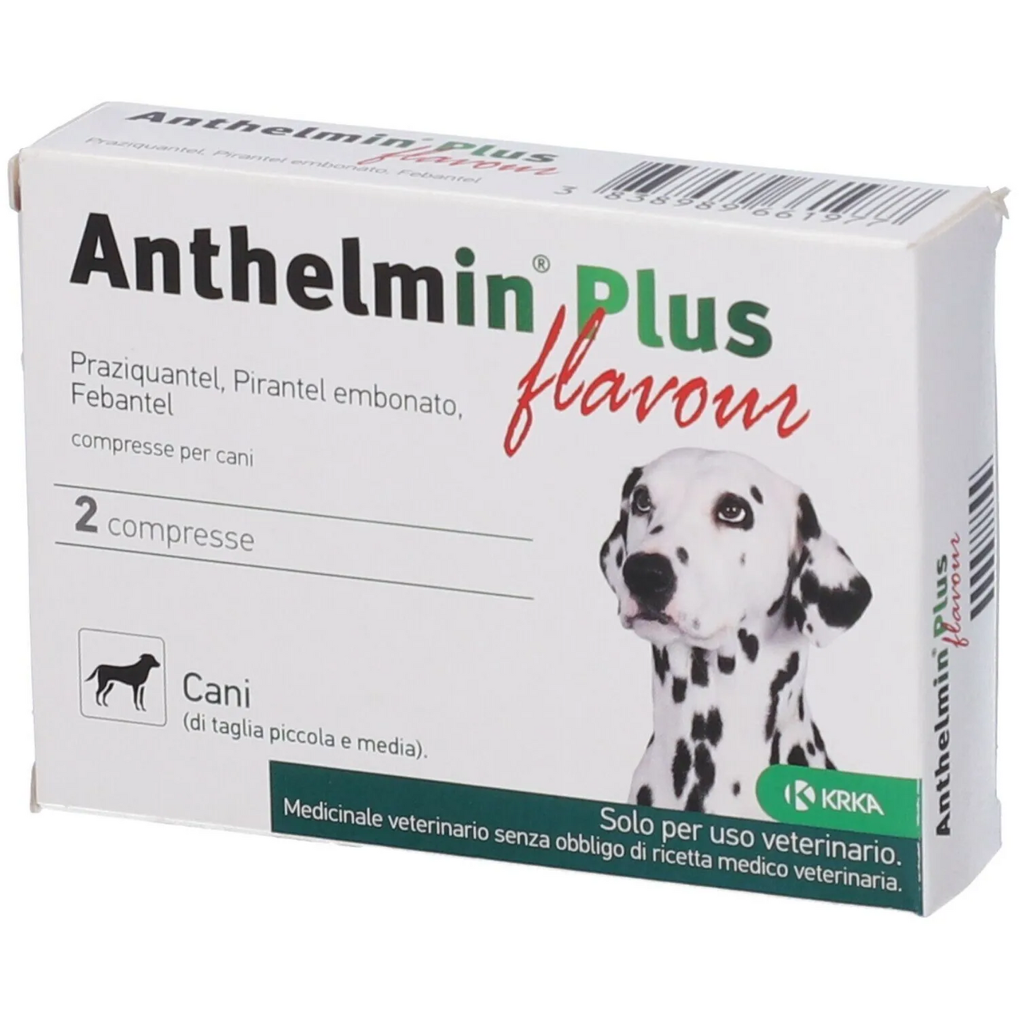 Anthelmin plus flavour cani 2 cpr