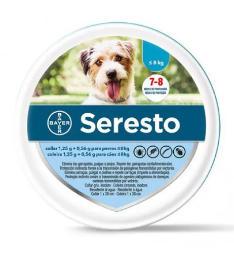 Seresto collare cane fino a 8 kg
